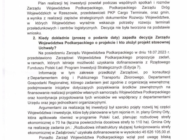 Interwencja w  sprawie planów budowy nowej drogi krajowej nr 77 do terminala T1 Żurawica Rozrządowa - 0002.jpg